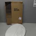 Bemis 170 Durable Plastic Toilet Seat, Elongated, White