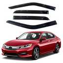 IG Window Visors Fit for 2008-2017 Honda Accord, Out-Channel Rain Guards Vent Wind Deflectors 4PC, Car Accessories for 08-17 Accord (Sedan Only)