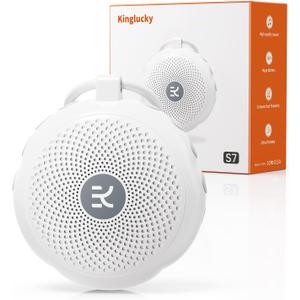 Kinglucky SleepEase Portable Sound Machine (TOP Sound Quality & 18 Effective Soothing Sounds) White Noise Sound Machine for Sleep, Focus, Relaxation, Home, Office, Travel, Adult & Baby (S7)