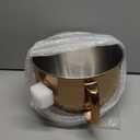 6QT Stainless Steel Mixer Bowl for Kitchenaid Stand Mixers, Kitchen Aid Mixing Bowl for 6QT Lift Mixer with Handle Copper