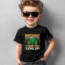 Birthday Boy Toddler T-Shirt, Happy Birthday Dude Shirt (Black)