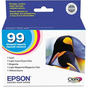 Epson 99 Ink Cartridges, Epson T099920 - 6 Pack Epson 99 Ink Cartridges, Epson T099920 - 6 Pack