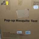 Sportneer Pop-Up Mosquito Net Tent, Instant Setup Camping Shelter for Cot or Ground, Breathable Mesh Bug Screen, Lightweight Portable Bed Canopy for Outdoor Indoor Adults Kids, 86.6''x33.5''x35.4''