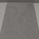 DRYOVA Large Stone Bath Mat – Natural Diatomaceous Earth Mat, NonSlip & Super Absorbent, Quick Drying, Easy to Clean – Bathroom Floor Stone Mat (23.6"x15.4", Dark Gray Wave)