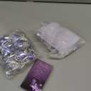 Junkin Funeral Favors for Guest Including Remember Keychain Prayer Cards Organza Bags for Memorial Celebration of Life(Purple,24 Sets)