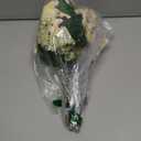 Kimura's Cabin 4 pcs Cream Fake Hydrangea Flowers Artificiales Bouquets Faux Silk Hydrangea with Stems for Home Wedding Party Table Core Decoration (Beige)