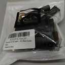 MODOS LOGICOS Charging Case Cover for Apple Air Pods Pro, Genuine Leather Case with a Couple of Drooping Tassels for Apple AirPods Pro 1st (2019) / AirPods Pro 2nd (2022) Charging Case - Black