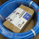 100FT1/2 Inch Shop Air Line Kit, Compressed Air Line Kit for Garage Rapid Air System, Air Compressor Hose Kit HDPE-Aluminum Piping Leak-Proof & Easy to Install