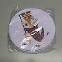 TUMOVO Halloween Gnome Burn Covers Electric Stove Nordic Magic Dwarf Round Stove Burner Cute Holidays Elf Gas Stove Burner Covers,Metal Stove Burner Cover Set of 4 Thanksgiving (White) 10InchesWx10'H (Artwork-21)