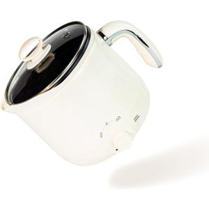 JULWHISPER Electric Wax Melting Pot Non-Stick and Keep Warm 1.8L Large Wax Melter for Candle Making Pouring Pot with Spout for Soap Making