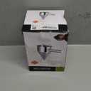 Stainless Steel Pancake Batter Dispenser with Squeeze Handle and Multi-Nozzle, for Pancakes, Cupcakes, and Baked Goods. 40 oz