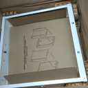 Legrand - OnQ 14 Inch Cable Management, In-Wall 20-Gauge Media Box, Structured Wiring Enclosure with 2.5 Inch Openings for Wires, Glossy White, EN1400