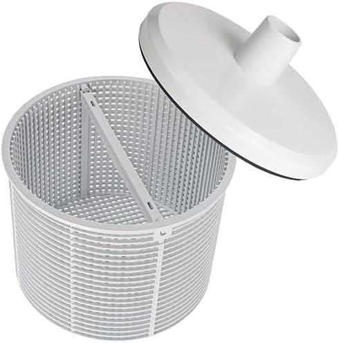 Swimming Pool Skimmer Basket Replacement SPX1082CA for Hayward B-152 Skimmer Basket, SP1106 Pool Skimmer Vacuum Plate for Hayward Swimming Pool Skimmer SP1082, SP1084, SP1085, SP1075, 7-29/32 Inch Swimming Pool Skimmer Basket Replacement SPX1082CA for Hayward B-152 Skimmer Basket, SP1106 Pool Skimmer Vacuum Plate for Hayward Swimming Pool Skimmer SP1082, SP1084, SP1085, SP1075, 7-29/32 Inch