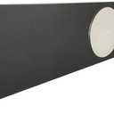 Mohu Slate Premium Amplified Indoor/Outdoor 24" HDTV Antenna, 50-Mile Range, UHF/VHF Multi-directional, 16 ft. Cable, Tabletop or Wall Mount, USB Power Adapter, Mounting Hardware, 4K-Ready, MH-110040