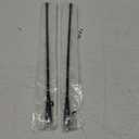 TWAYRDIO 144/430MHz Dual Band Flexible Whip Antenna, SMA Male, 14-Inch, for YAESU VERTAX TYT PUXING WOUXUN 2M/70CM Walkie Talkies VHF UHF Handheld Radios, Pack of 2