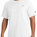 Champion Men's Classic Everyday Soft, Comfortable T-Shirt (Regular or Big & Tall) (Size L)