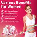 (2 Pack) Probiotics for Women 467 Billion CFUs with Jujube, GLP-1 Probiotic Supplement Capsules Supports Digestive & Skin & Gut Wellness, Immune, Vegan, Gluten-Free,120 Counts