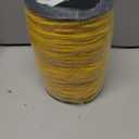 JeogYong 3mm Macrame Cord, 984 Feet Natural Macrame Rope Yarn, 3 Strand Twisted Cotton String for DIY Crafts Wall Hanging Plant Hangers Gift Wrapping Decorations (Lemon Yellow)