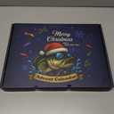 EXUN Premium Fishing Advent Calendar 2025  24 Days of Curated Lures for Men, Teens & Dads  Christmas Countdown Gift Box for Bass & Trout Fishing Enthusiasts