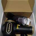 Scstartx Portable Car Vacuum Cordless Mini Handheld Vacuums Cleaner Rechargeable with LCD Display and Multi-Nozzles, High Power Handheld Cleaners for Car, Home, Office, Sofa, Pet Hair, Keyboard