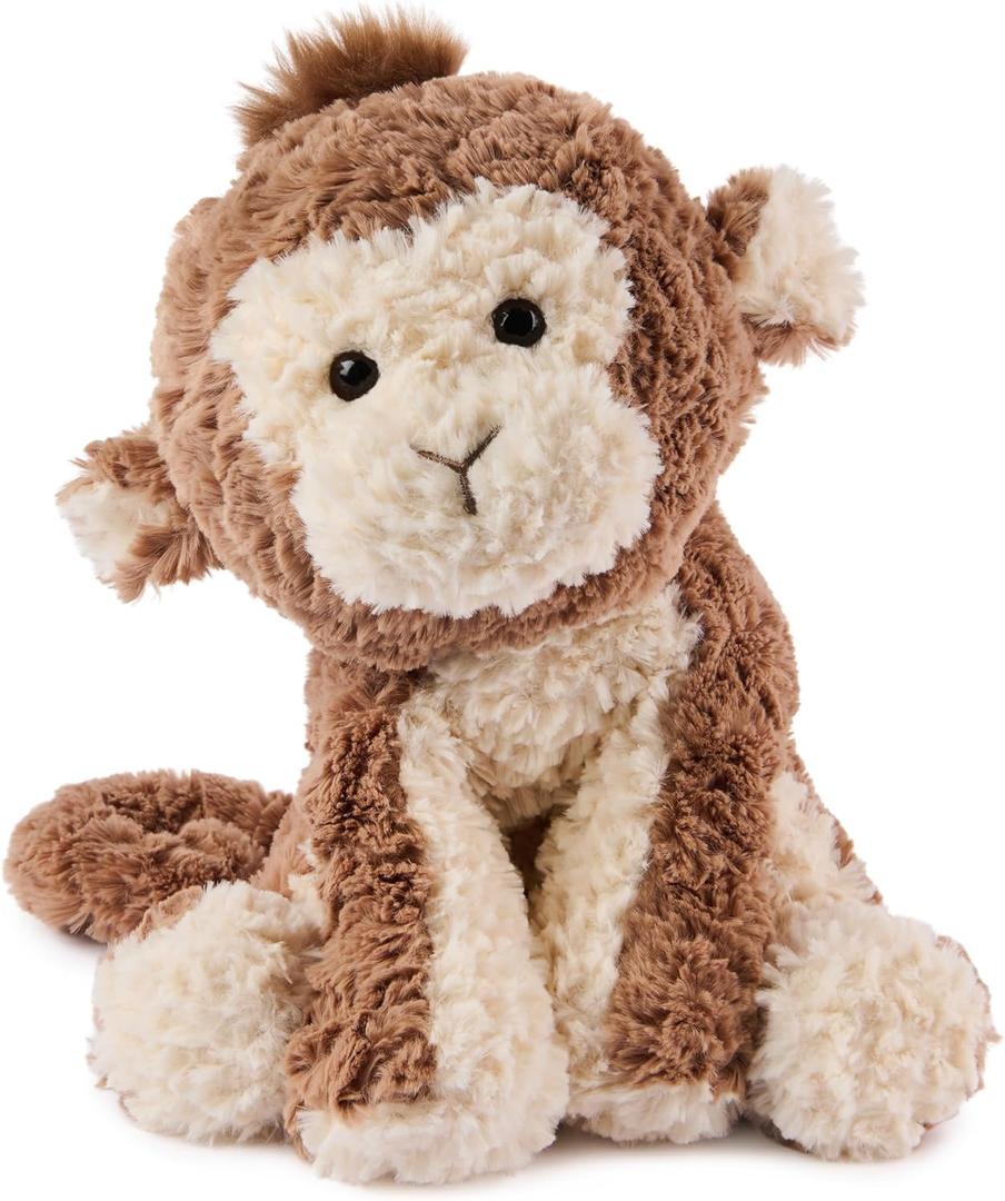 GUND Cozys Collection Monkey Plush, Monkey Stuffed Animal for Ages 1 and Up, Brown, 10