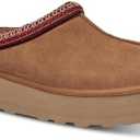 GZFGUZ Women's Slippers Platform Mini Boots Short Ankle Boot,Fur Fleece Lined Platform Boots Anti-Slip Snow Slippers For Outdoor, Size 8