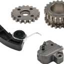 KAX Timing Chain Kit for Ford Escape 2013-2019, Fusion 2013-2020, Edge 2012-2018, Explorer 2012-2019, Lincoln MKC 2015-2019, MKZ 2013-2020, Mustang 2015-2019, Focus 2013-2018 2.0L, OE# 9-0744SA 9-5514