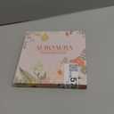 AuroAura Bluebird Flower Stained Glass Window Hanging for Women, Mom, Grandma - Handmade Real Glass Bird Suncatcher - Elegant Gifts Box Home Decor (H7.7xW5.3 inch)