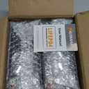 12V 7Ah (7.2Ah) Lithium LiFePO4 Battery 2 Pack, 2000+ Cycles Lithium Iron Phosphate Rechargeable Battery for Small Solar, Camping, Lighting, Ride on Toys, Fish Finder and More, Built-in 8A BMS