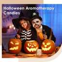 6Pack/54oz Non-Toxic Scented Candle Set, Fall Winter Candles, Decorative Holiday Candles for Women Men, 9oz Apple/Cinnamon/Pumpkin/Vinilla/Cocoa/Maple Soy Christmas Scented Candle for Holiday Gifts