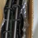 BCAN 550 LBS Foldable Mini Trampoline, 48" Fitness Trampoline with Bungees, Stable & Quiet Exercise Rebounder for Kids/Adults