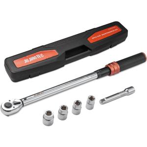 6-Piece 1-1/2" Drive Click Torque Wrench Set
