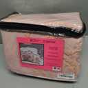 Betsey Johnson - Twin Duvet Cover Set, Reversible Cotton Bedding with Matching Sham & Bonus Throw Pillow, Dorm Essentials (Rambling Roses Pink)