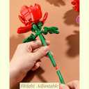 Roses Building Sets for Kids, Toy Flower Bouquet Gift for Girl Friend Birthday Christmas and Valentine's Day