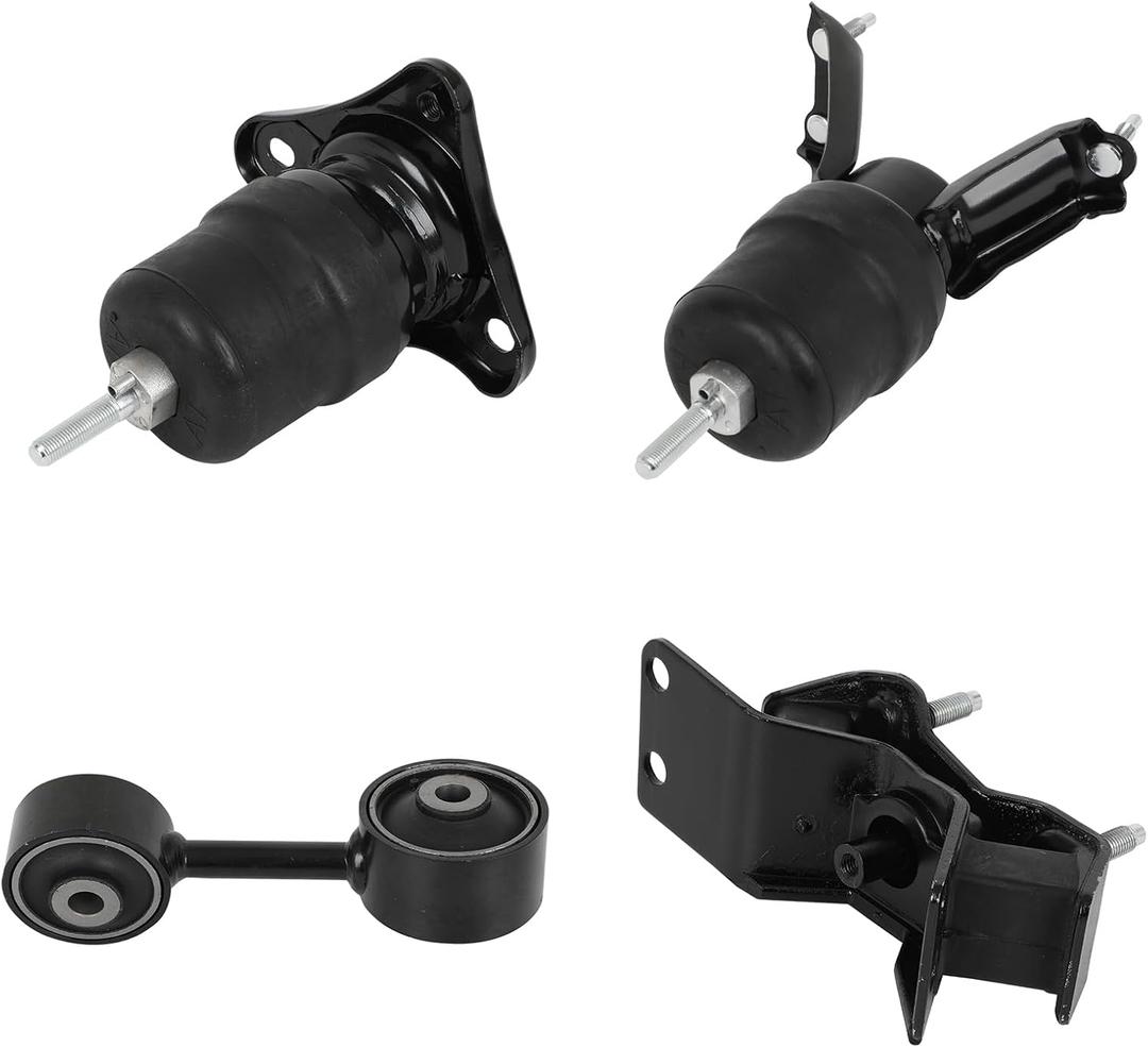 OCPTY 4PCS Engine Motor Mount Transmission Mount Torque Strut Mount Set Compatible for Toyota Camry 1992 1993 1994 1995 1996 L4 2.2L, Automatic Transmission # 1237103040, 1237103041