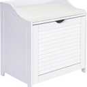 Household Essentials 18410-1 Single Load Hamper Cabinet Seat