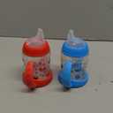 NUK Learner Cup, 5oz, Pack of 2, Sesame Street, Elmo and Cookie Monster  Soft Spout, Easy-Grip Handles, BPA Free, Spill Proof Transition Sippy Cup