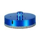 SALI Diamond Core Drill Bits 6 Inch (152mm) Tile Hole Saws Vacuum Brazed Hole Saw with 5/8-11 Thread for Glass Ceramic Porcelain Tiles Marble Brick Granite Quartz Fit Angle Grinders Drills