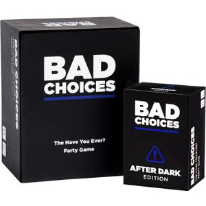 BAD CHOICES Party Game + After Dark Set  Hilarious Adult Card Game for Friends & Game Night | Funny Conversation & Icebreaker Board Game for Parties, Pregames, Social Gatherings & Fun Gift Ideas