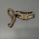 PUPTECK Soft Mesh Dog Harness Small Sized and Leash Set Pet Puppy Cat Comfort Padded Vest No Pull Harnesses, Beige, S