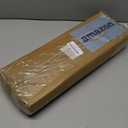 Long Curtain Rods 72-144 Inches(12ft), 1 Diameter Heavy Duty Black Drapery Rod for Large Windows - Adjustable Length to 150 Inch for Living Room & Bedroom Farmhouse, Sturdier Metal Brackets