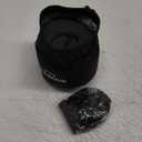 Upgraded Neck Pillow for Airplane Travel - 360 Support Stops Head Bobbing, Memory Foam Travel Pillow With Eye Mask & Earplugs, Portable Carry Bag for Long Flights/Car| Best Airplane Accessories Black