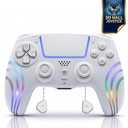 CtrlXs Wireless RGB Controller for PS5, PS5 Slim, PS5 Pro and PC  Hall Effect Anti Drift Joysticks, Fast Response Triggers, Programmable Turbo Buttons, Dual Vibration, 6-Axis Motion Sensor Gamepad