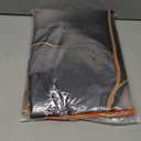 Orange Marble Hookless Shower Curtain with Snap in Liner, Crack Orange and Gold Double Layer Shower Curtain and Liner Set, No Hook with Mesh Top Window Waterproof Cloth Fabric, 71" W x 74" L