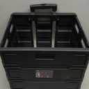 Olympia Tools 85-010 Grand Pack-N-Roll Portable Tools Carrier with Telescopic Handle, 80 Lb. Load Capacity, Black