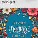 2026 Peel and Stick Magnetic Business Card Calendars, Box of 100, Includes Envelopes, Mail for 1oz Rate, Great Sales Marketing Tool (Thankful - 100 Pack)