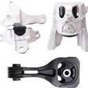 SHERXINBO Engine Motor Mount Compatible with Civic 2016-2021 2.0L L4 Coupe or Sedan Automatic CVT Trans Replacement for A45004 A45005 A45006 50820TBAA02 50850TBAA81 50890TBAA82 (Honda)