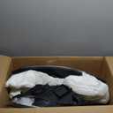 2PCS Headlights Assembly With Bulbs For 2012 2013 2014 Ford Focus SE SEL Titanium Base Hatchback Sedan Replacement Halogen Headlamps Driver and Psaaenger Side Black Housing Amber Reflector