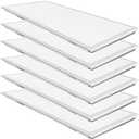 WEIZE (6 Pack 2x4 FT LED Flat Panel Troffer Light, 30/40/50W 3-Wattage Selectable, 5000K Recessed Back-Lit Drop Ceiling Light, 0-10V Dimmable Lay in Fixture for Office