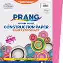 Prang (Formerly SunWorks) Construction Paper, Hot Pink, 9" x 12", 50 Sheets